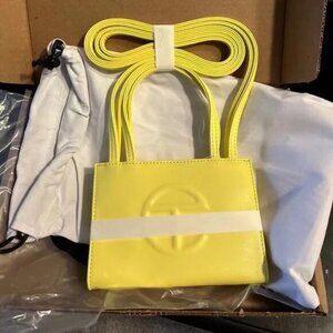 Telfar Small Yellow Shopping Bag